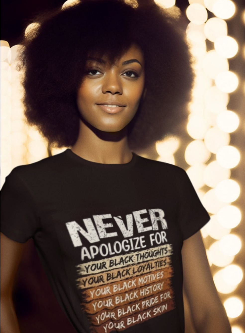Never Apologize